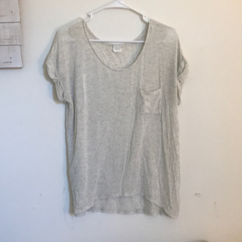 Cream Stretchy Top